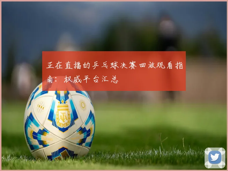 正在直播的乒乓球决赛回放观看指南：权威平台汇总